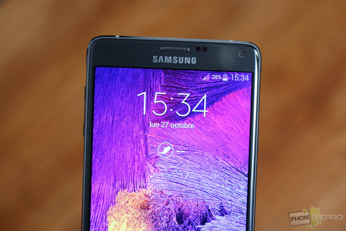 Test du Samsung Galaxy Note 4