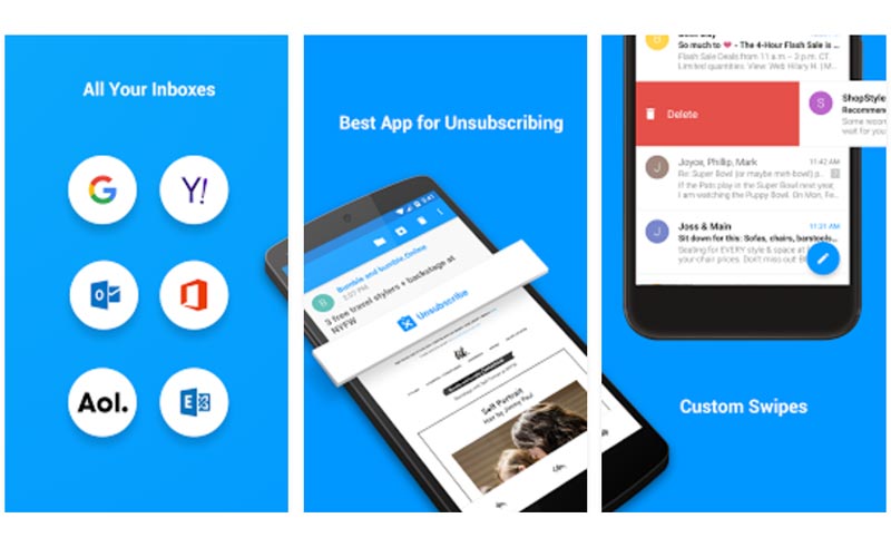 Mail Client Mobile Clients Mails Android : les meilleures applications