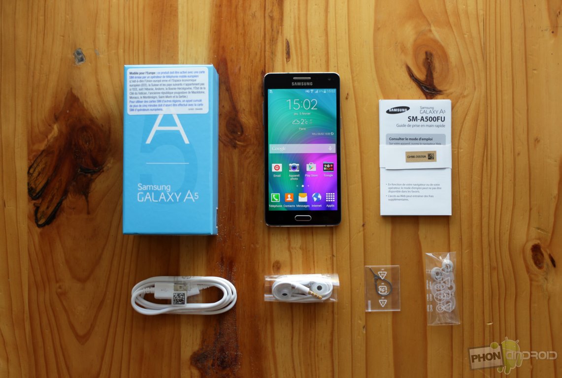 Test du Samsung Galaxy A5