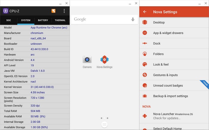 Google : un outil pour lancer des applications Android sur Windows, Mac ...