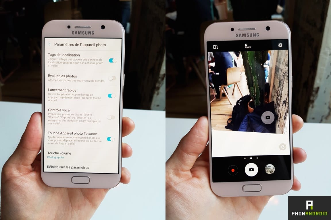 Samsung Galaxy A3 et A5 2017 : notre prise en main des nouveaux milieu