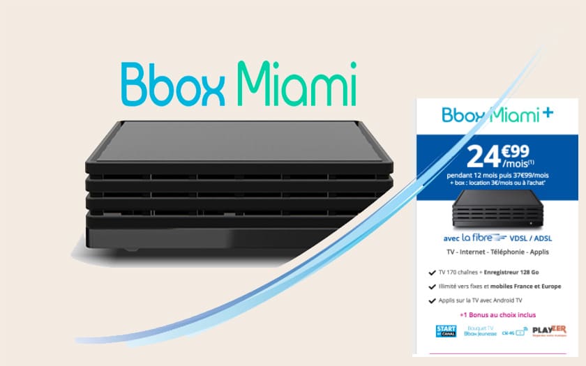 Bouygues Telecom : la Bbox Miami disponible en janvier à 25,99 euros