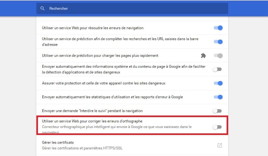 Google Chrome, Firefox : comment activer le correcteur d’orthographe