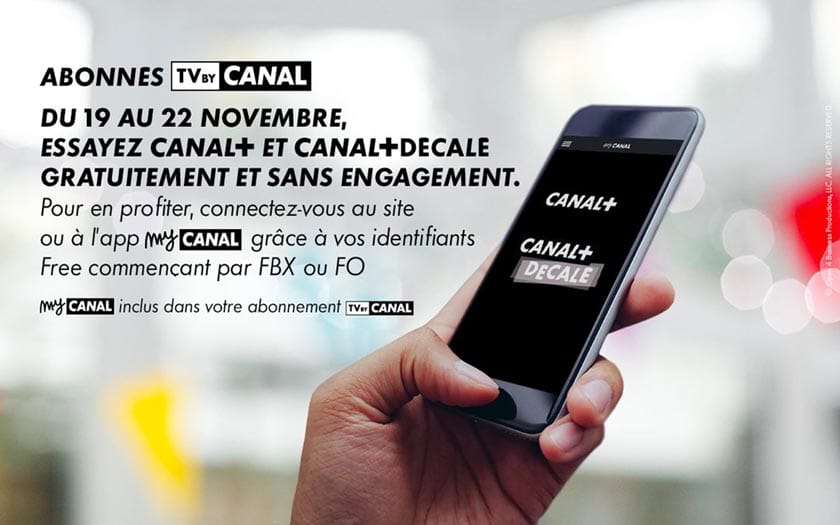 Freebox TV by Canal : les chaînes Canal+ et Canal+ Décalé disponibles