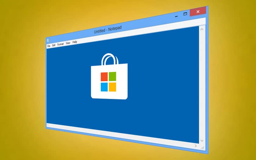 Windows 10 : pourquoi le Bloc Notes débarque sur le Microsoft Store