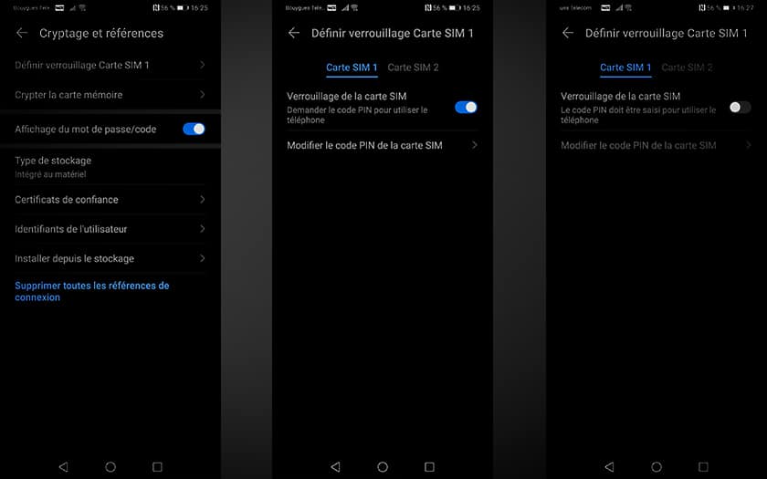 Android : comment modifier ou supprimer le code PIN de votre smartphone
