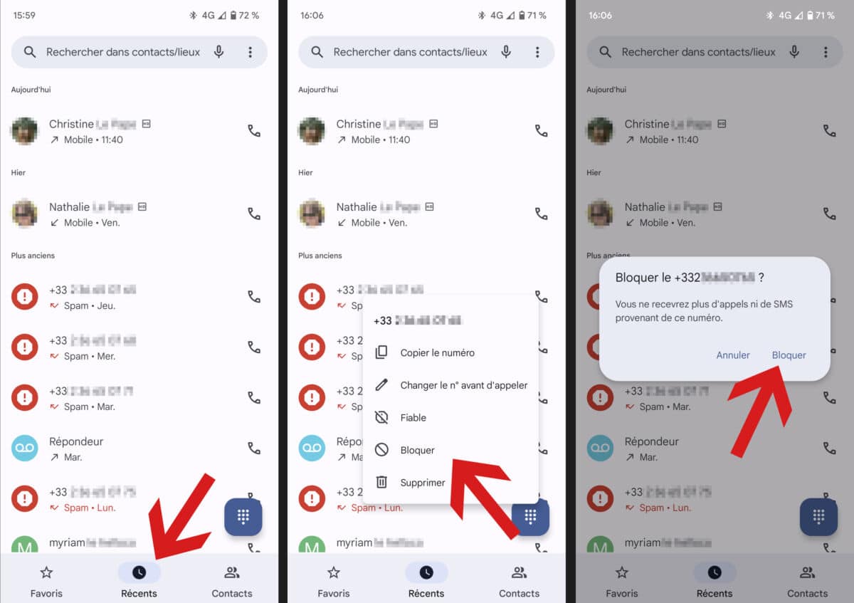 Comment bloquer un numéro sur Android