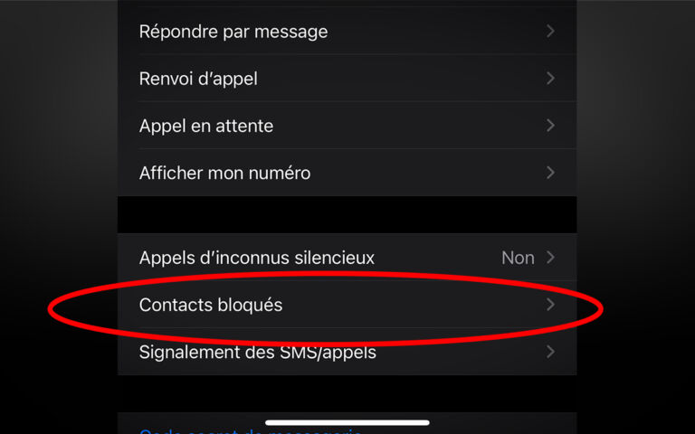 iPhone : comment bloquer les appels de numéros inconnus ou masqués