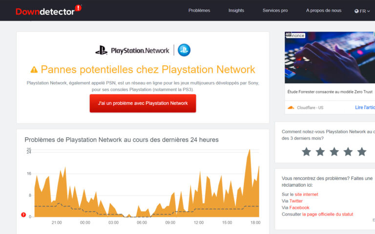 sony playstation problem