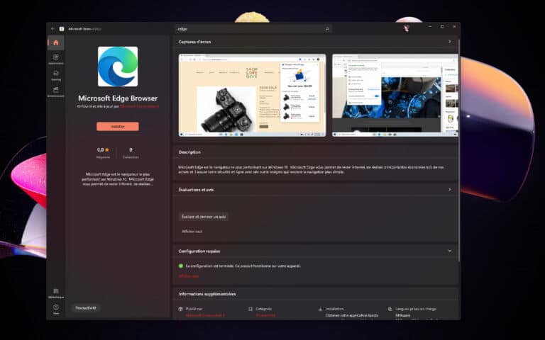 Windows 11 : Microsoft Edge est disponible dès maintenant sur le ...