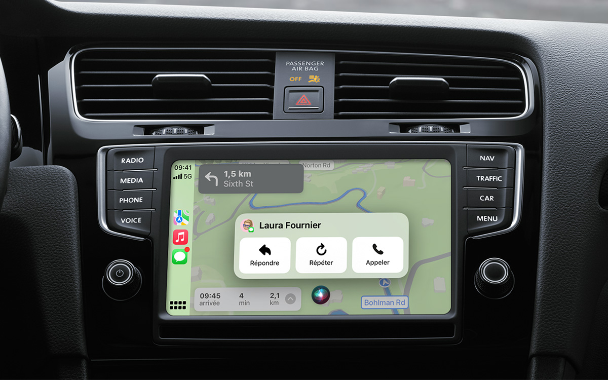 dossier apple carplay 