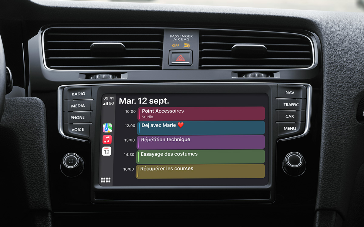 dossier apple carplay 