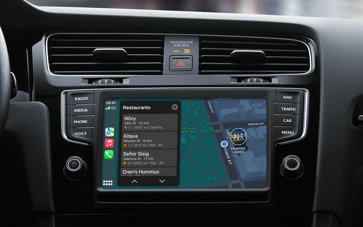 dossier apple carplay 