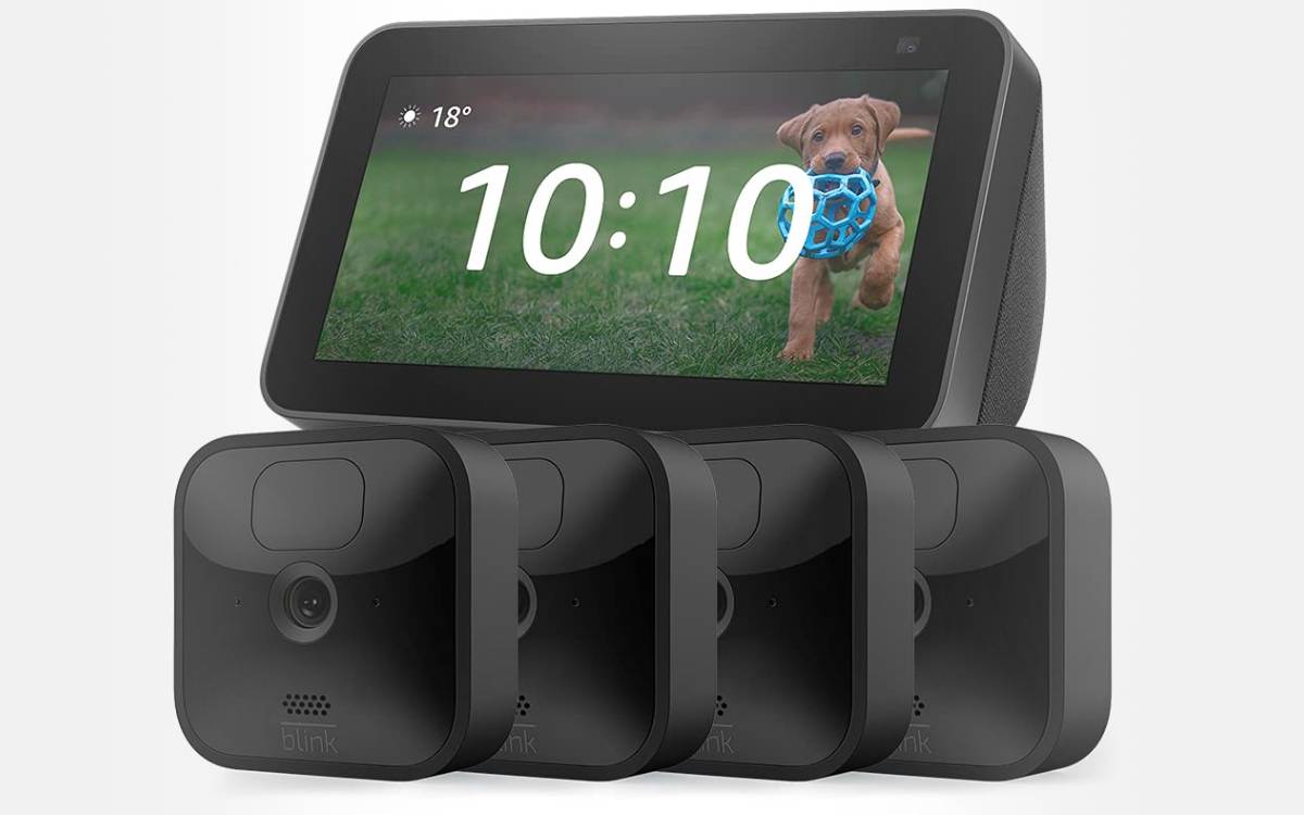 Blink Kamera Mit Echo Show 5 Verbinden Excellent prix sur ce pack 4 caméras de surveillance Blink Outdoor