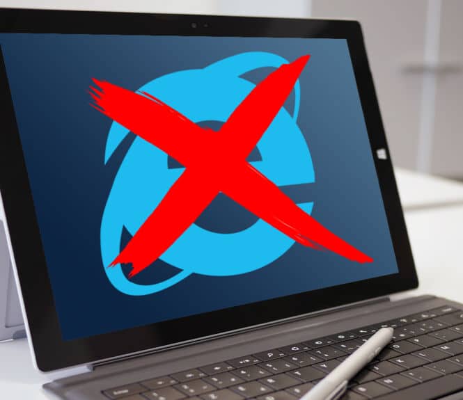 Mort Internet Explorer