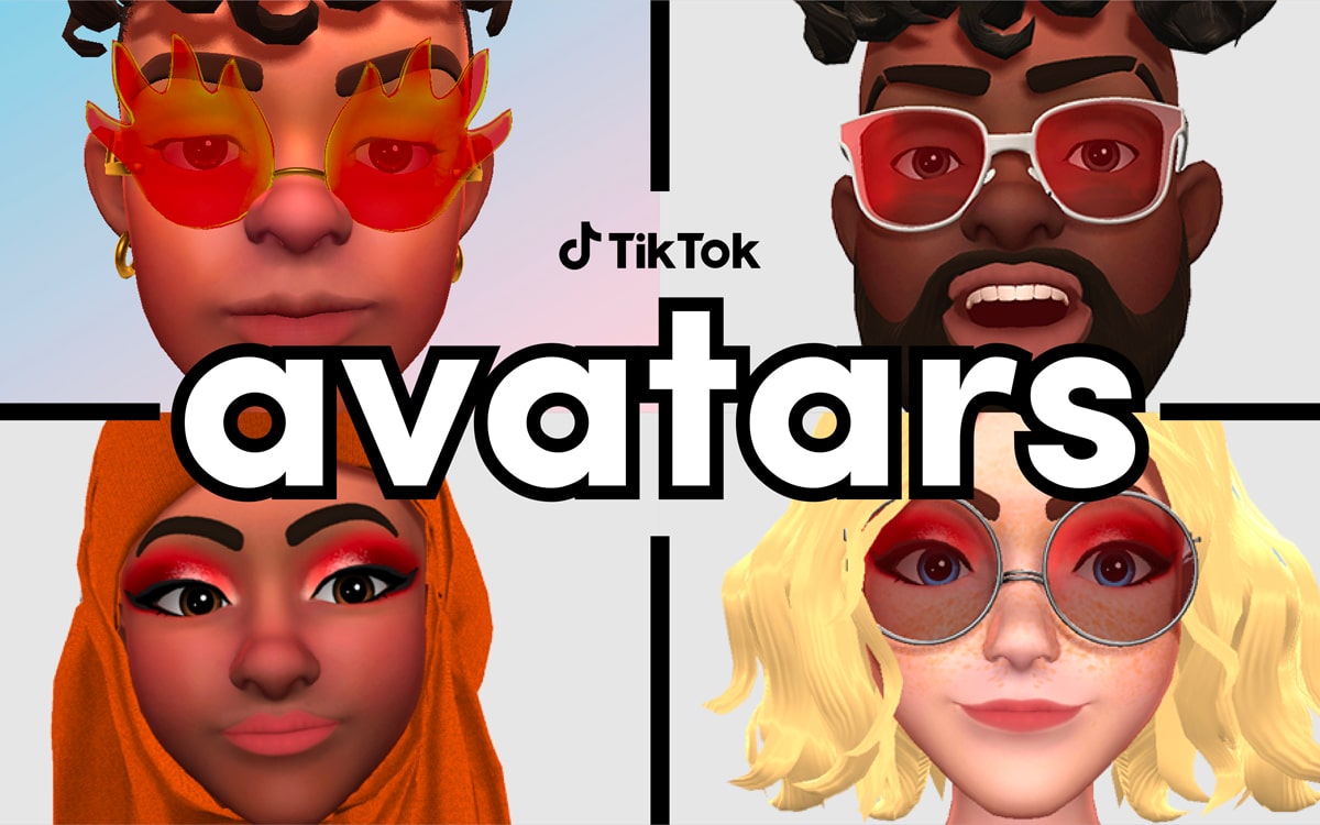 TikTok lance les Avatars, son copiercoller des Memojis d'Apple