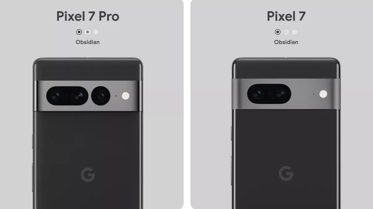 Pixel 7 et 7 Pro : Google dévoile tous les coloris des smartphones et ...