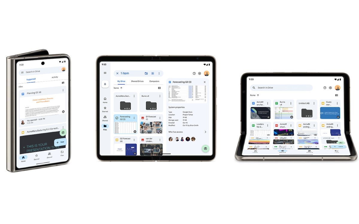 Google optimise Drive sur Android, l'appli fonctionne à la perfection ...