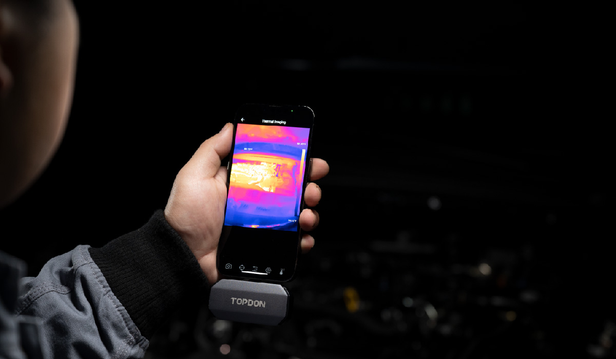 Caméra thermique Android TOPDON TC001 Plus, 512 x 384 super résolution Caméra thermique Android TOPDON TC001 Plus, 512 x 384 super résolution