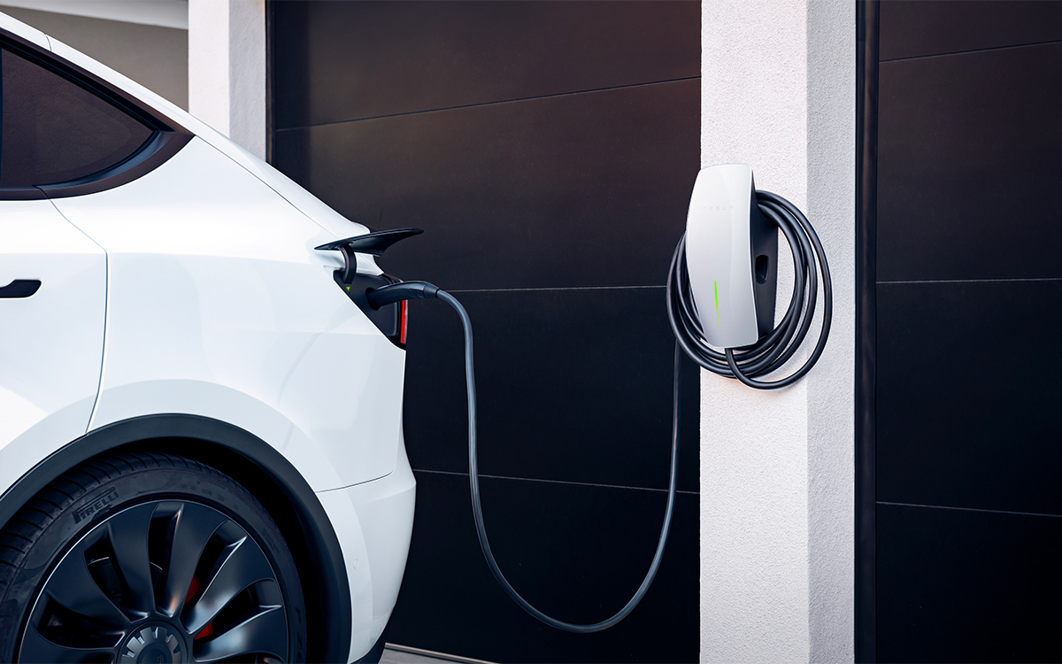 Support Mural Pour Câble De Charge Tesla - Crochet En ABS Noir, Vis Incluses - Gestion De Câble Pratique
