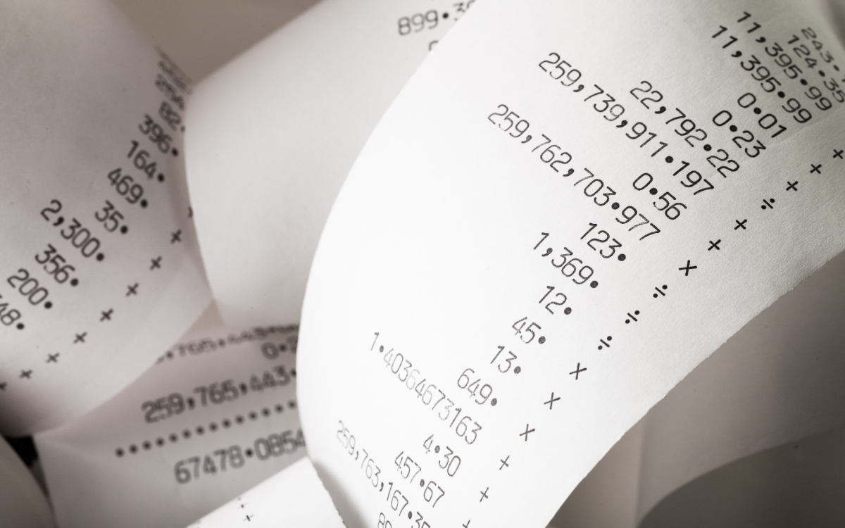Le ticket de caisse papier n