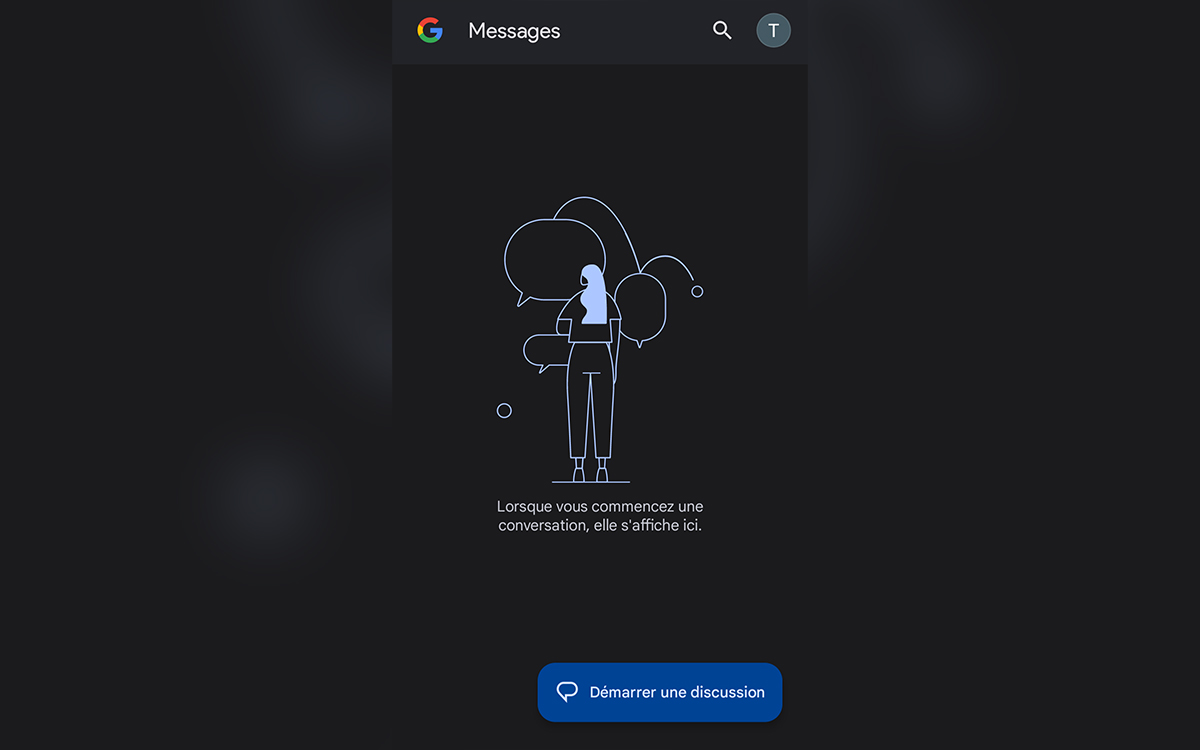 New Google Messages 1 design