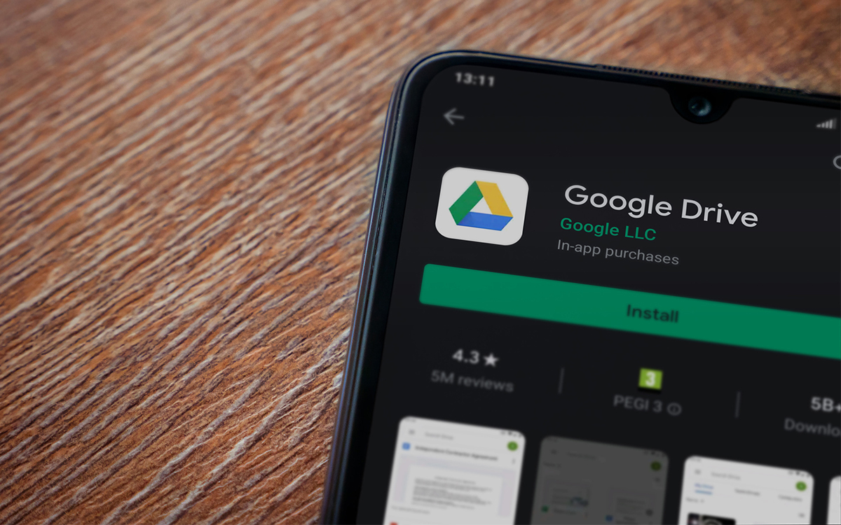 Google Drive sur mobile devient plus pratique après cette mise à jour