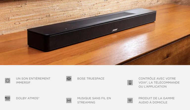 Soldes d'été Darty : jusqu'à -25% sur des barres de son Bose et Samsung