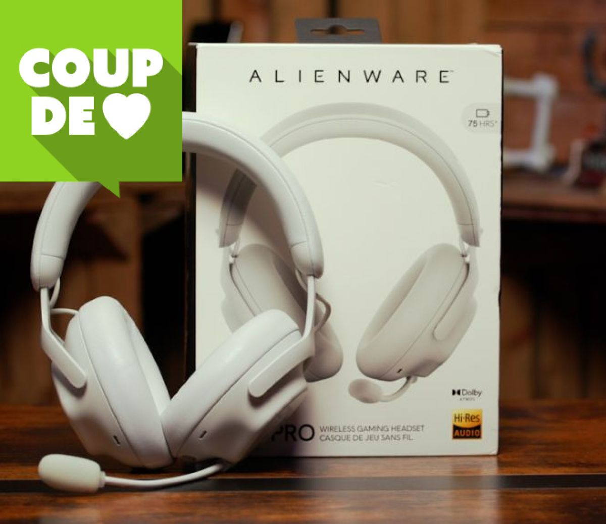 Test Alienware Pro Wireless Headset : un casque gamer qui n'oublie
