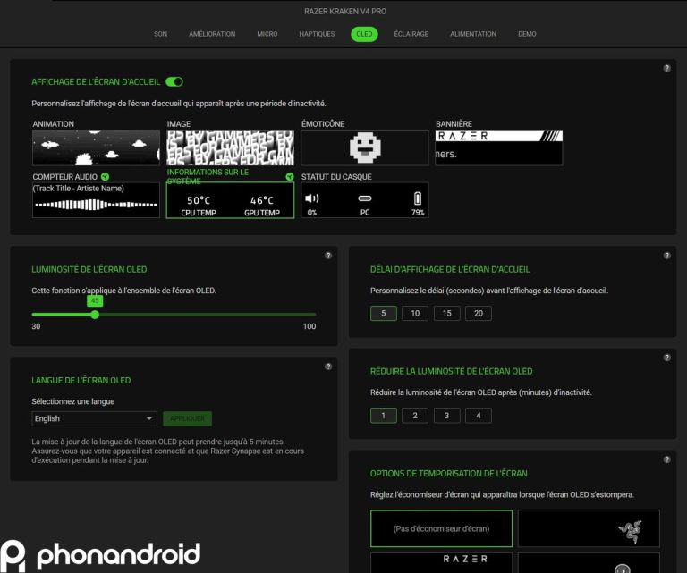 Test Razer Kraken V4 Pro : à vouloir trop en faire, ce casque gamer se ...