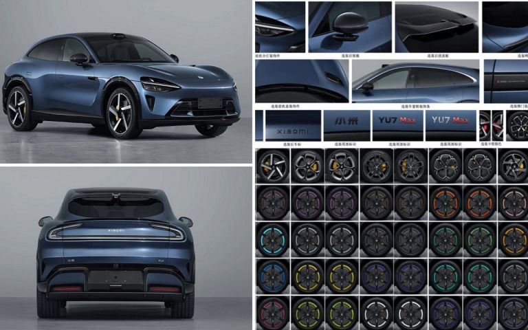 Yu7 Layout Xiaomi YU7 : voici les secrets du design et des finitions du SUV électrique