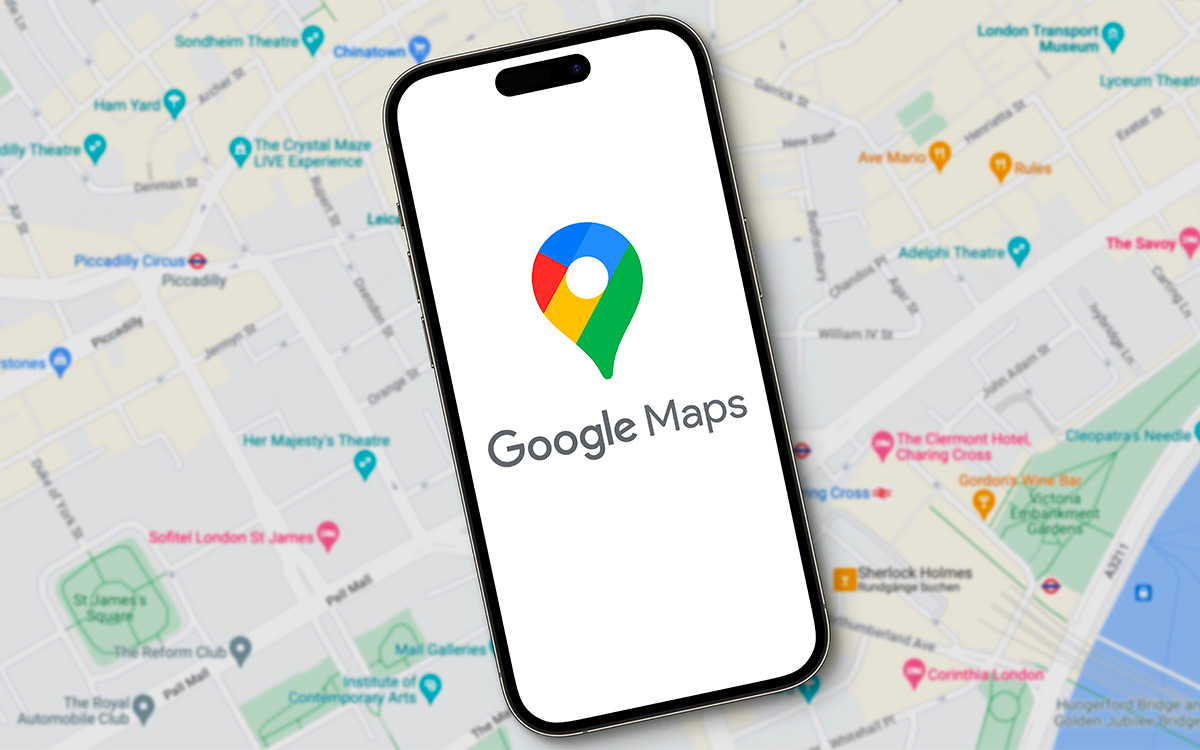 google maps calibrer boussole