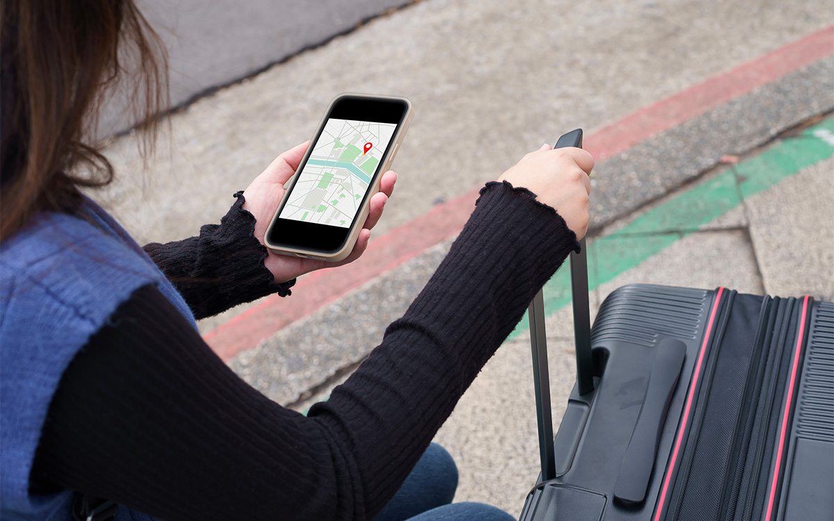 google maps calibrer boussole