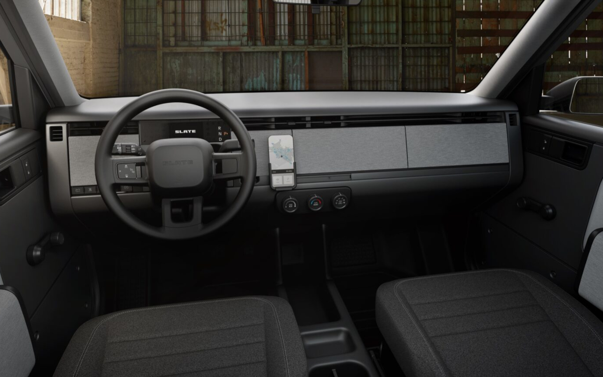 4x4 electrique slate interieur