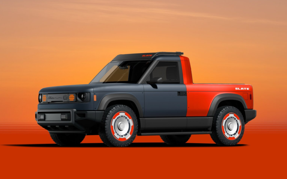 pickup electrique slate