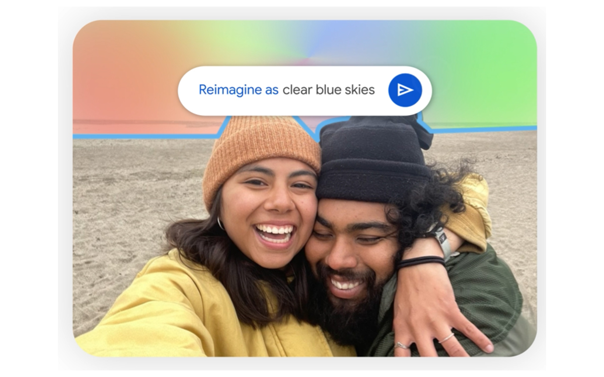 La fonction Réimaginer de Google Photos