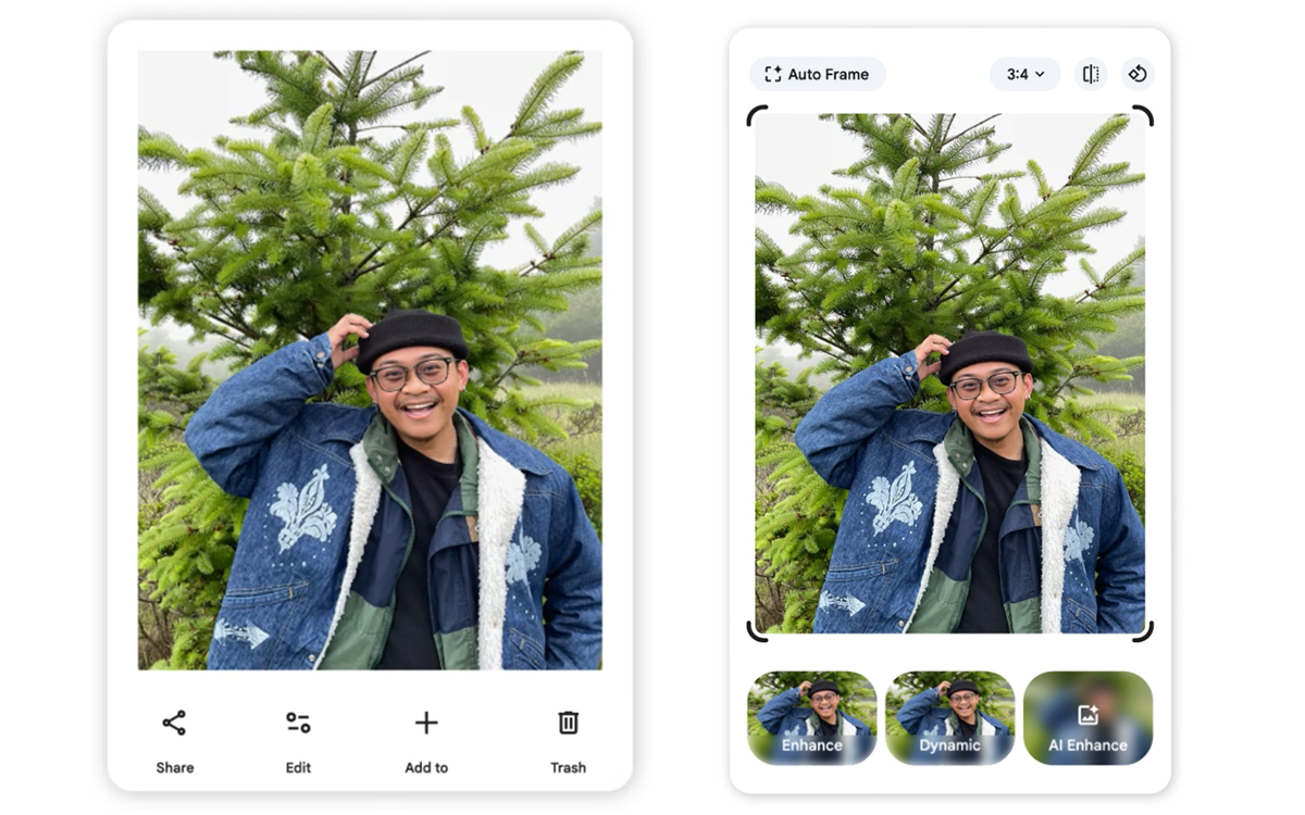 Le nouvel éditeur de Google Photos
