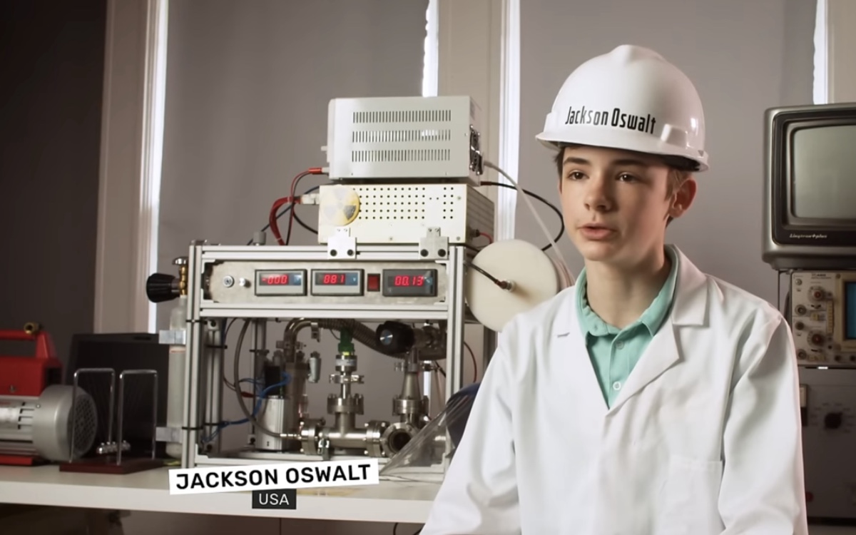Jackson Oswalt. Crédits : Guinness World Records