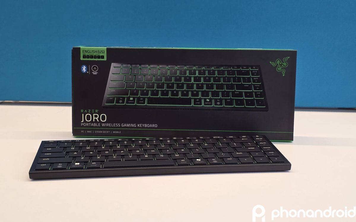 C’est le clavier gamer le plus fin du marché et il veut séduire les joueurs ultra nomades. On a testé le Razer Joro