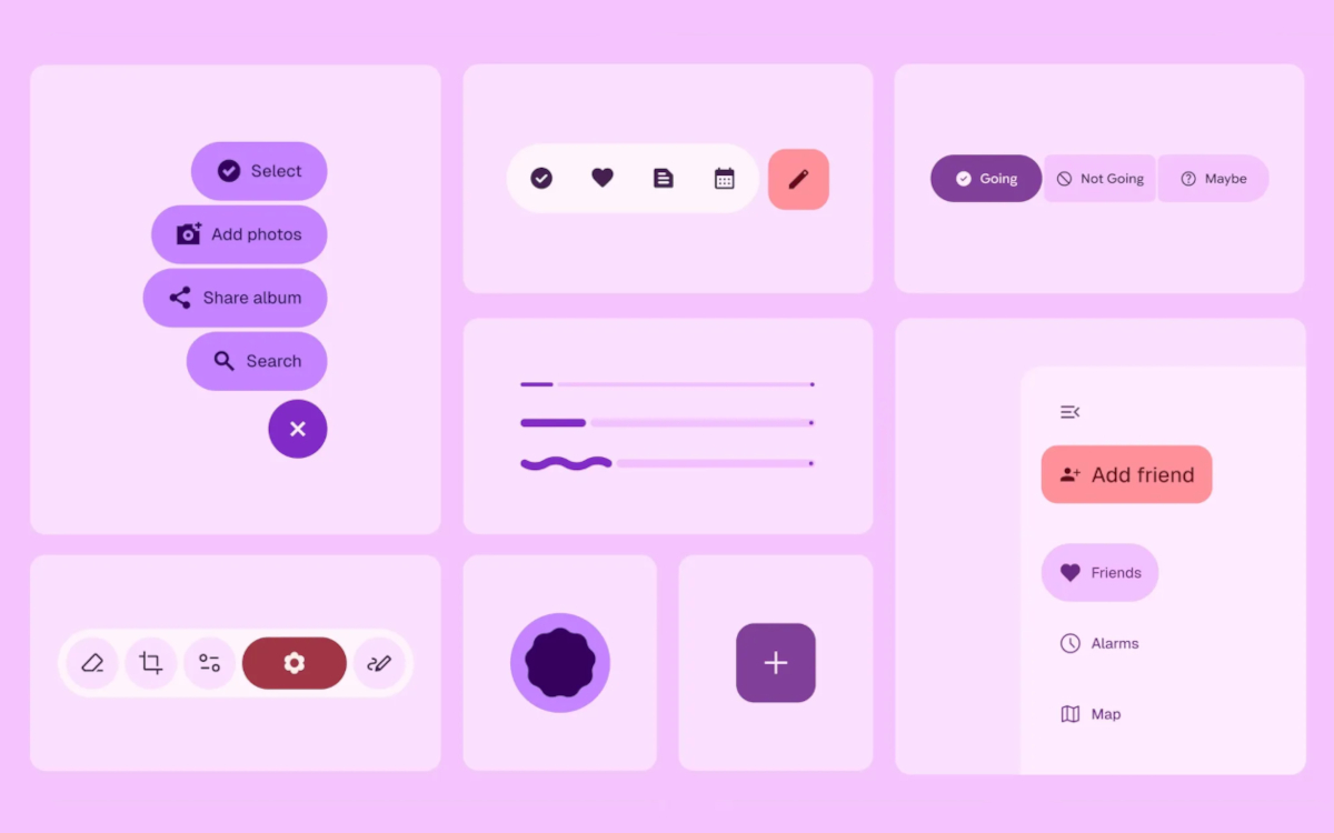 fuite material 3 google expressive