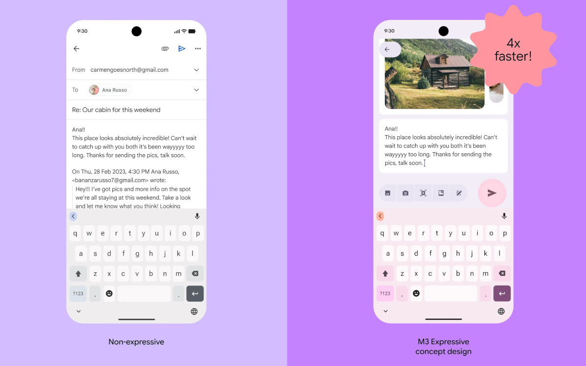 material 3 google expressive fuite android