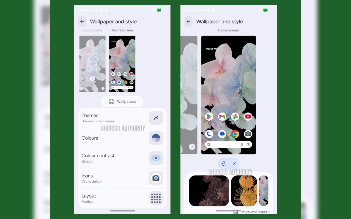 themes pixel android 16