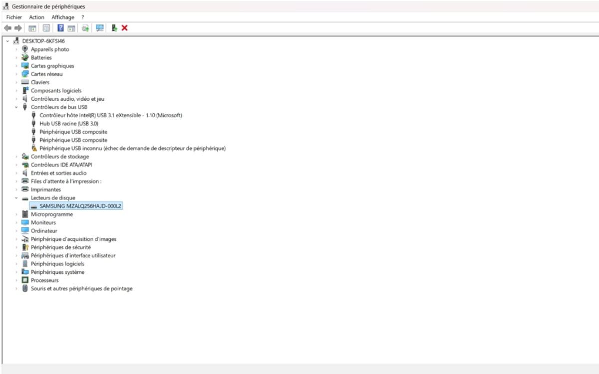 Activation du cache en écriture