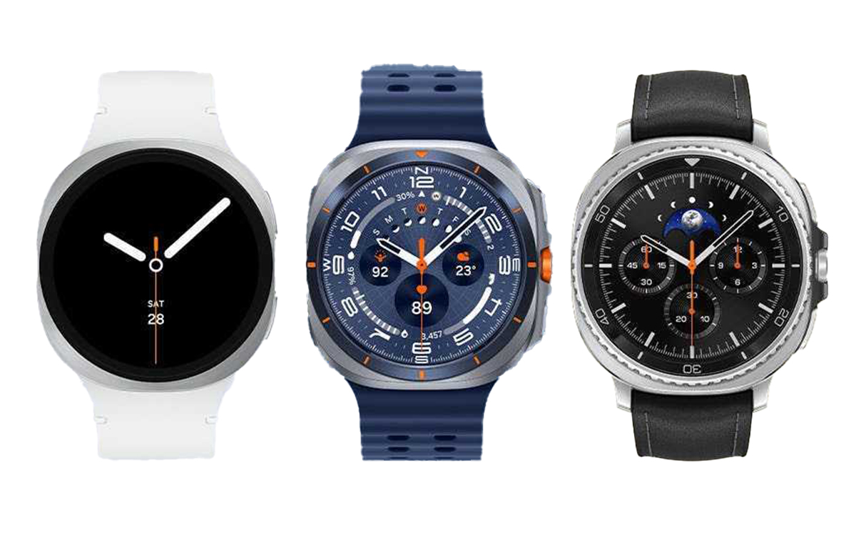 Les différents modèles de la Galaxy Watch 8