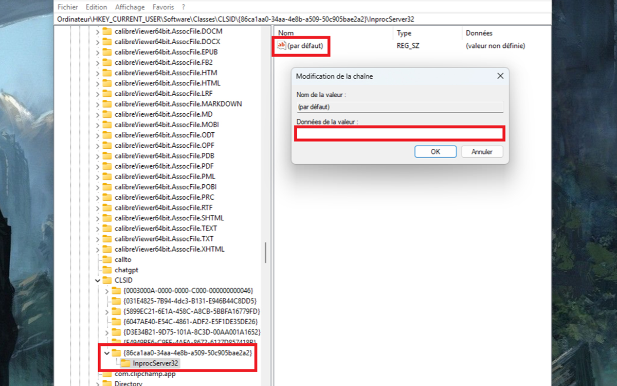 Registre Windows 11 2