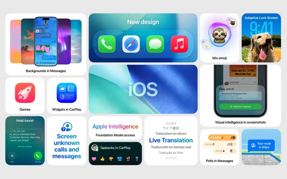 ios 26 toutes les nouveautés wwdc 2025