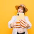 smartphone selfie vetement essayage