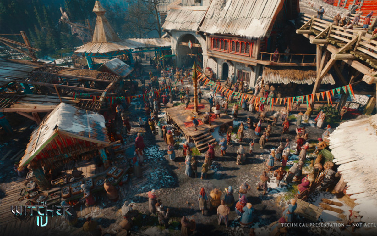 The witcher 4 demo tech