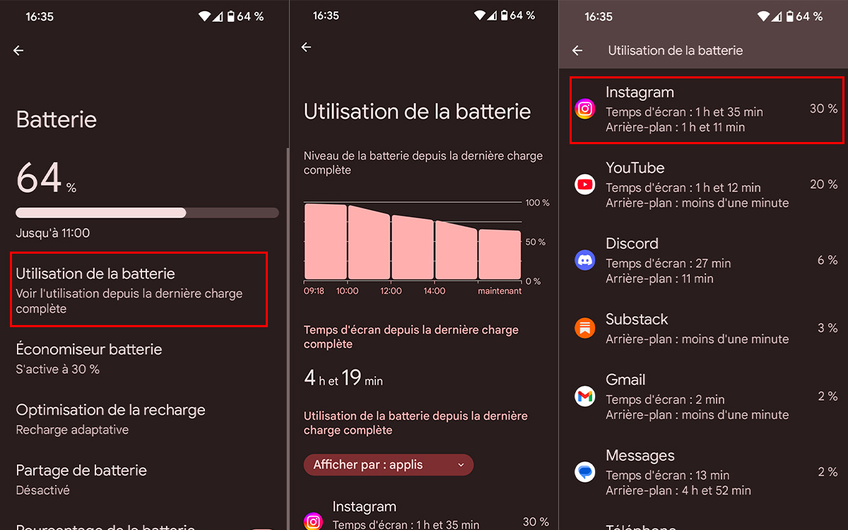applis énergivores smartphone