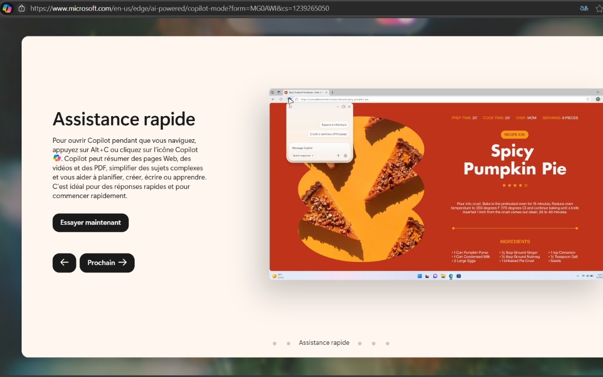 Microsoft Mode Copilot Edge
